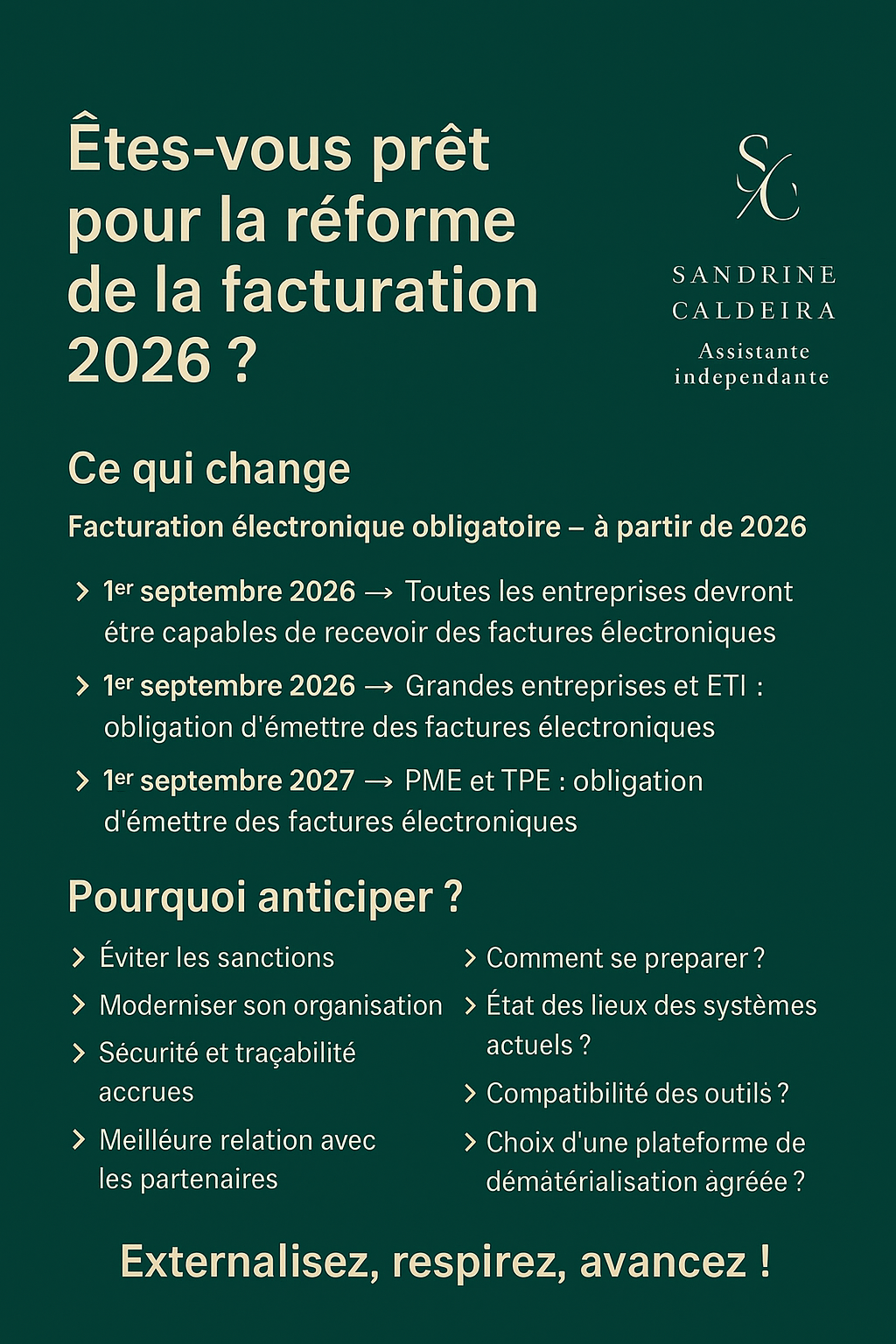 Êtes vous prêt pour la réforme de la facturation 2026?