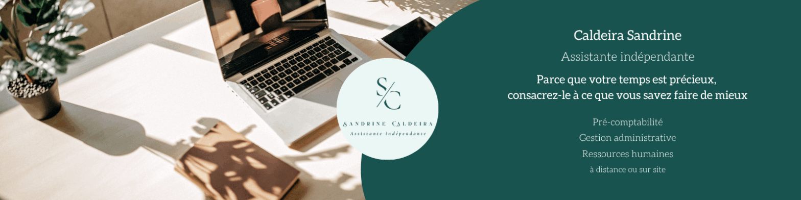Bandeau assistante indépendante administratif gestion ressources humaines
